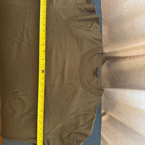 J Crew Tippi Crewneck sweater in Merino, XXL in Olive Green - Picture 4 of 5